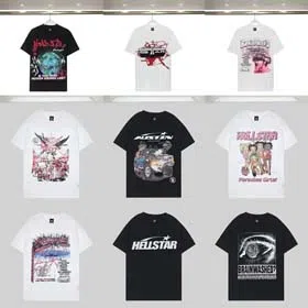 Hell Star Printed Trendy Fashion T-shirt-1663  
