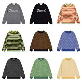 Gucci Loose sweater with round neck and logo-2118  