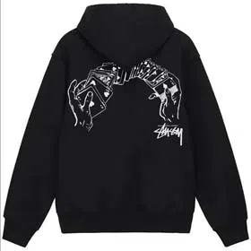 Stussy Spring and autumn fashionable all-match hooded sweatshirt (9 styles)-2531  