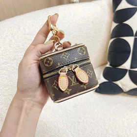 Louis Vuitton LV Mini Cosmetic Bag Coin Purse Keychain Pendant Ornament-3931  
