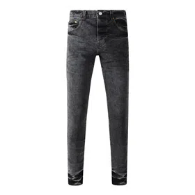 PURPLE-BRAND Slim-fit zip-up mid-rise jeans (40 styles)-2897  
