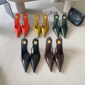 Yves Saint Laurent YSL new pointed-toe stiletto heels-5723  